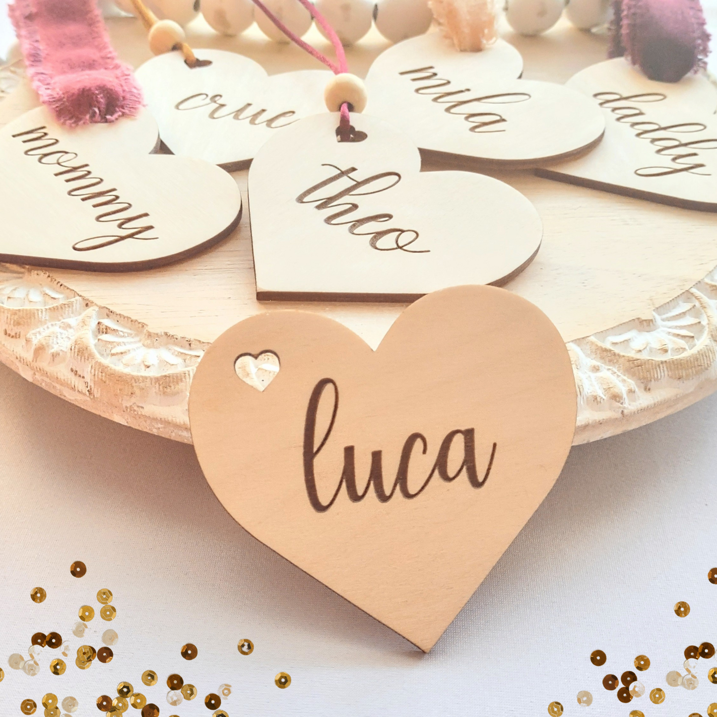 Love Basket Tags