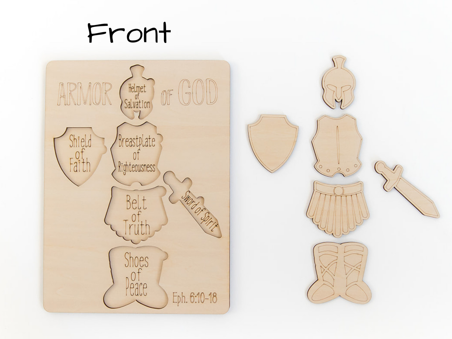 Armor of God Wooden Educational Puzzle for Kids