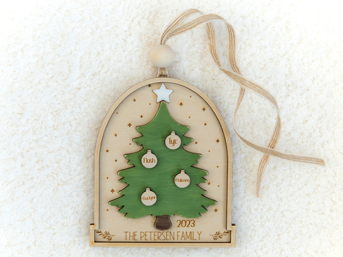 Family Tree Christmas Ornament