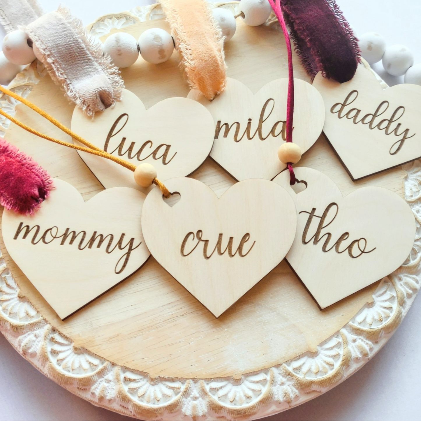 Love Basket Tags