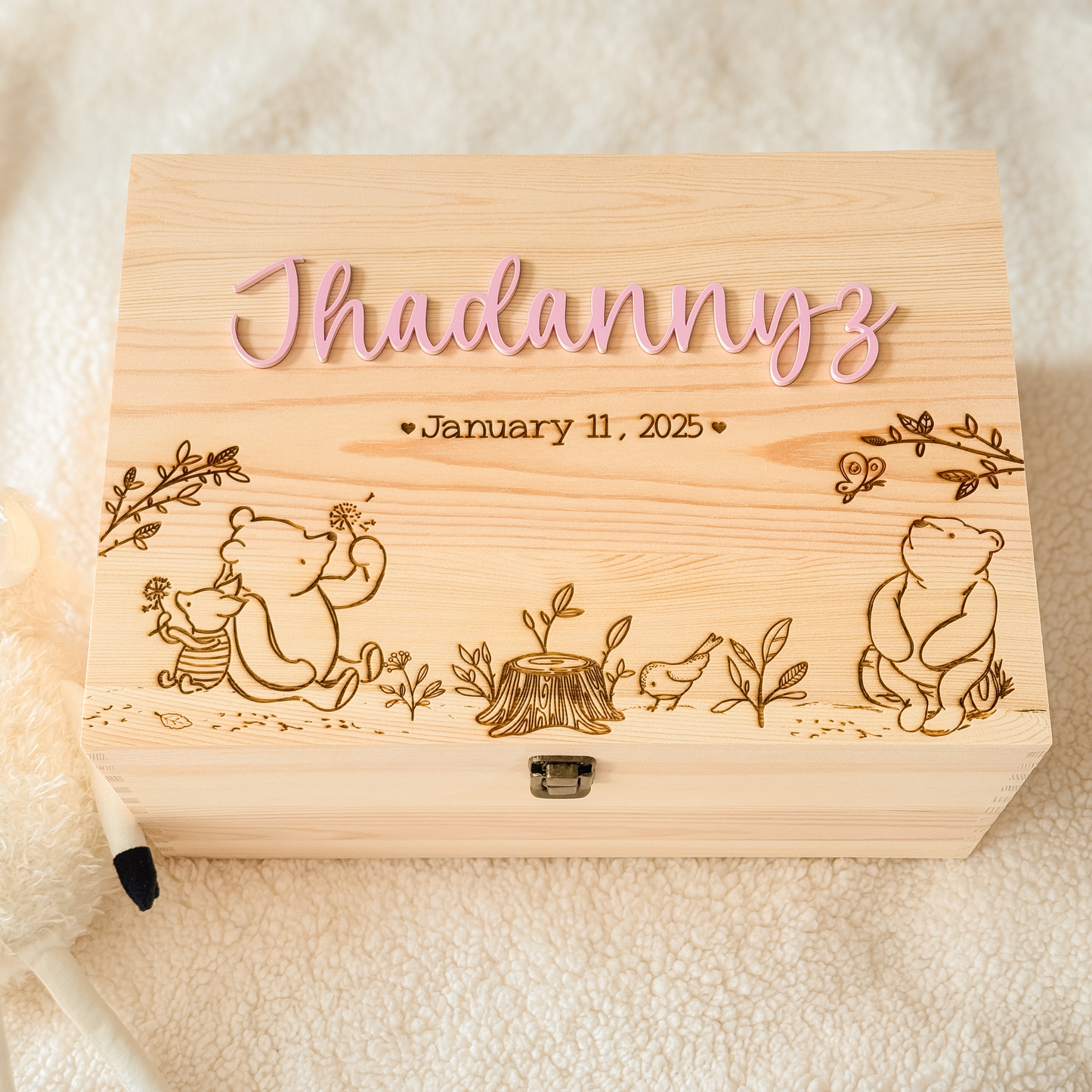 Baby Keepsake Box | Winnie-The-Pooh Inspired
