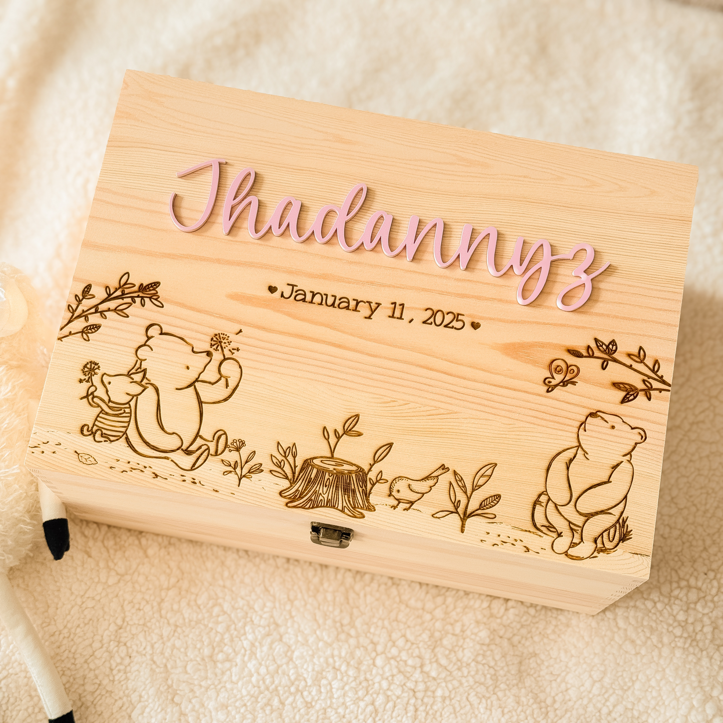 Baby Keepsake Box | Winnie-The-Pooh Inspired