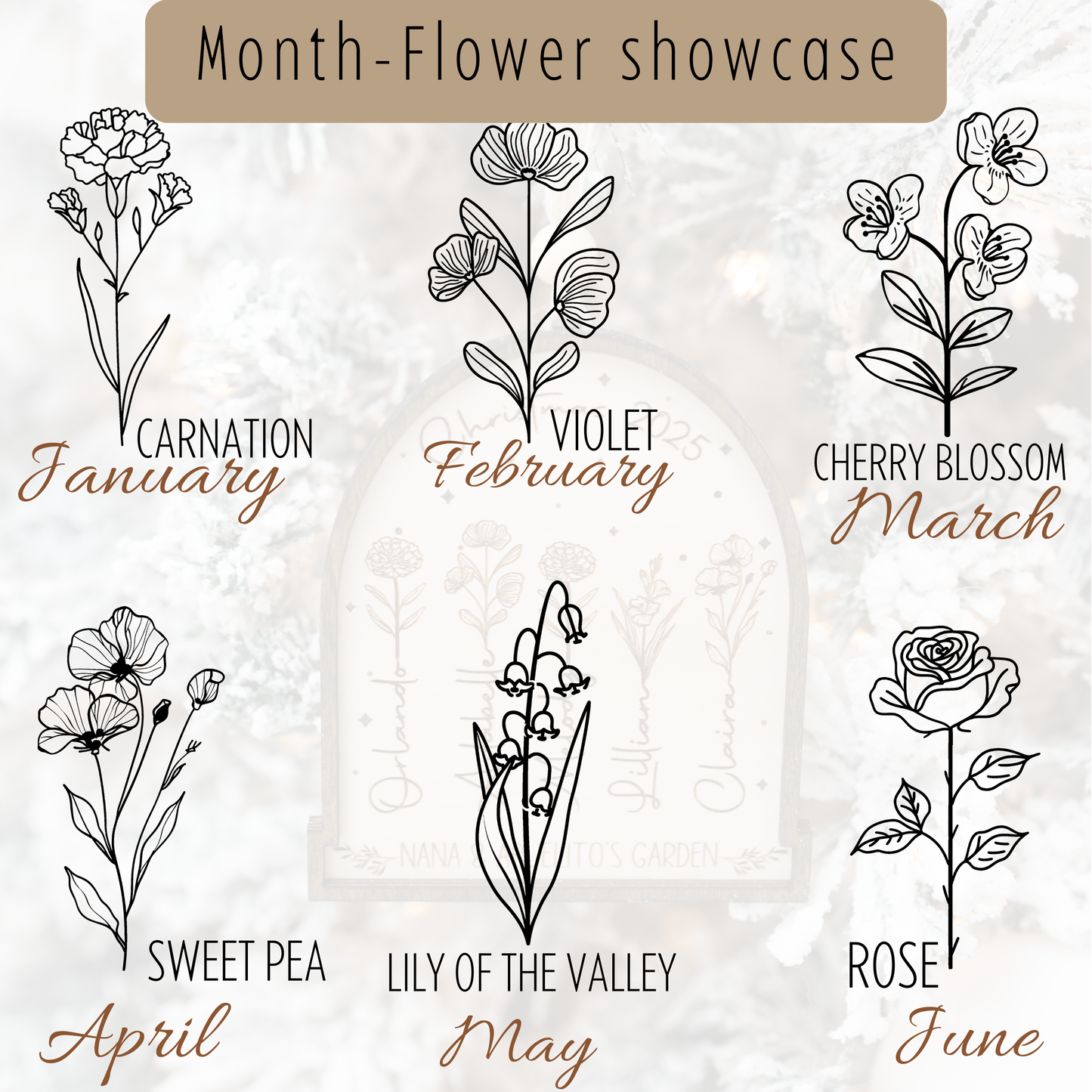 Grandma's Garden Ornament