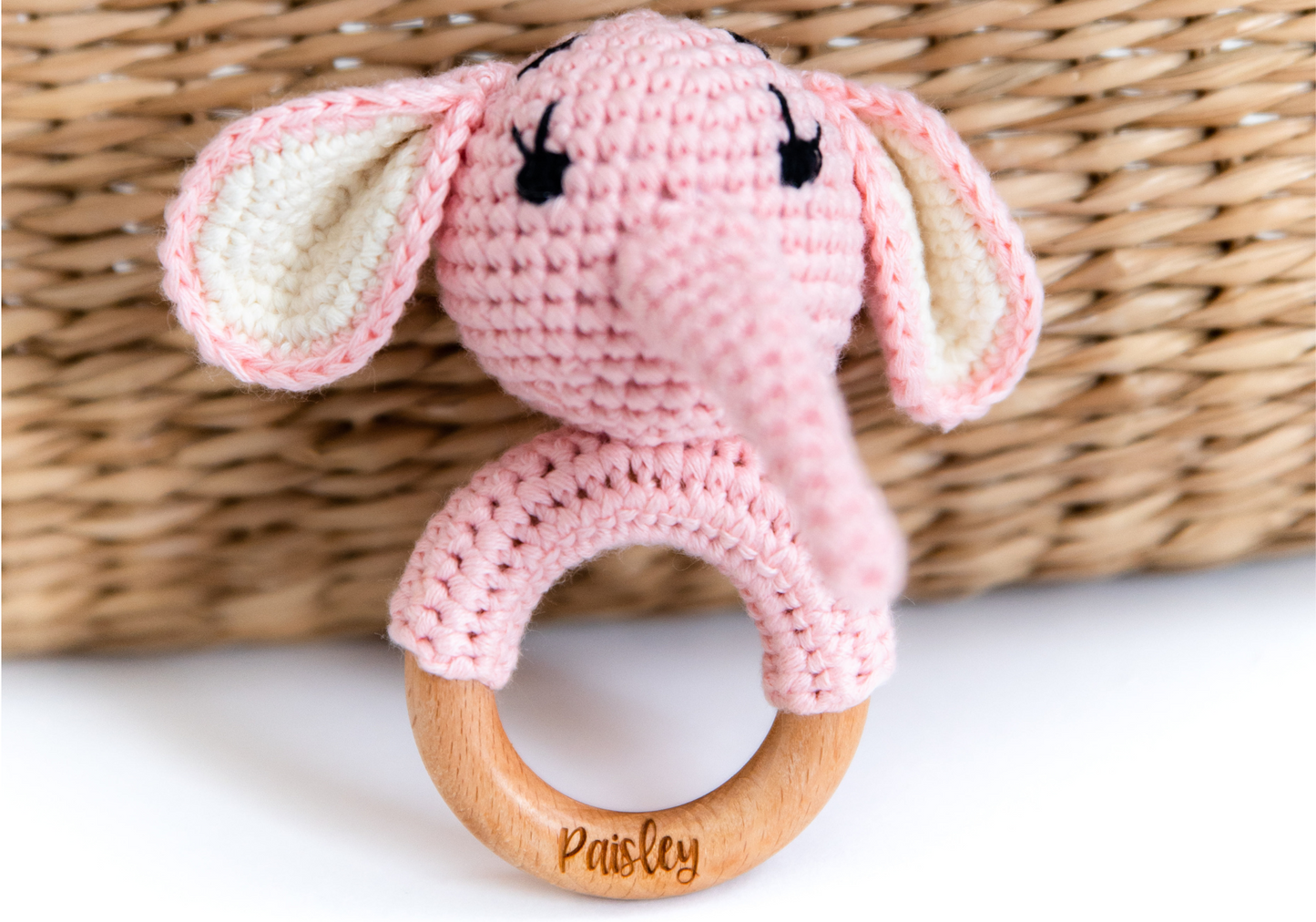 Handmade Baby Girl Set | Ellie the Elephant