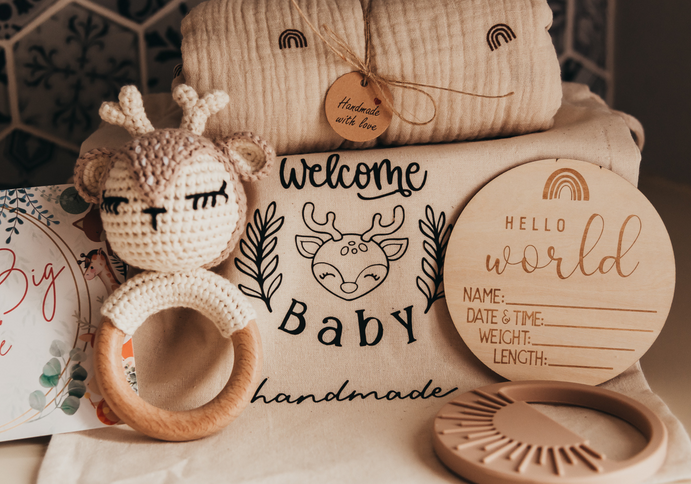 Welcome Baby Gift Set, Oh Deer Bundle