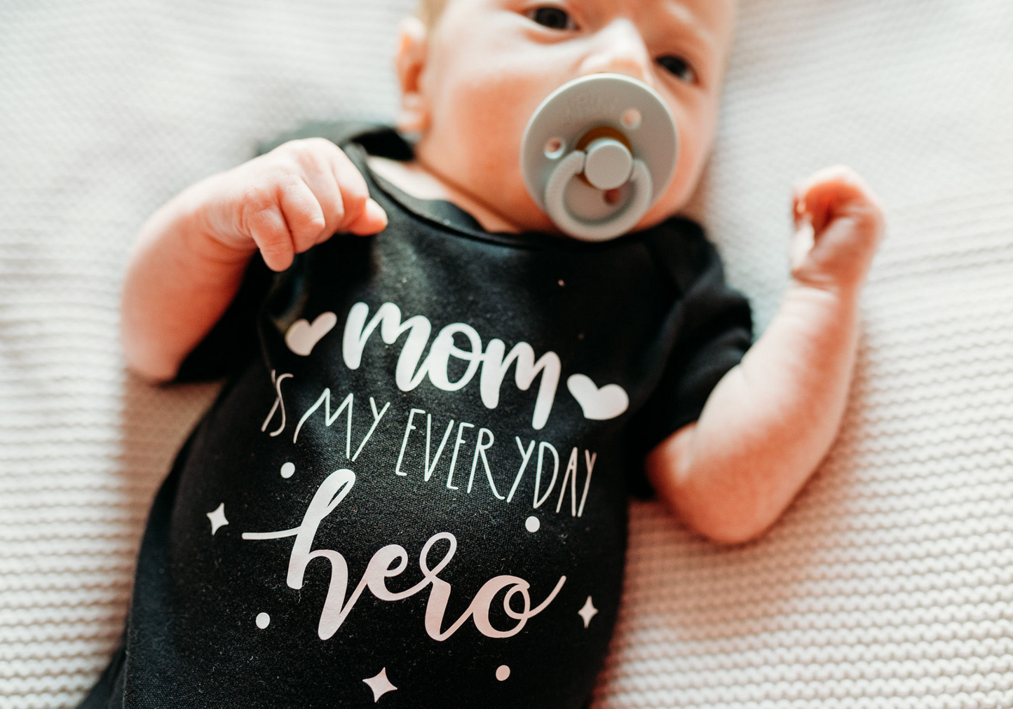 Personalized Baby Bodysuit Custom Text