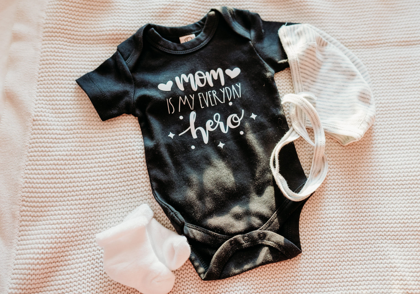 Personalized Baby Bodysuit Custom Text