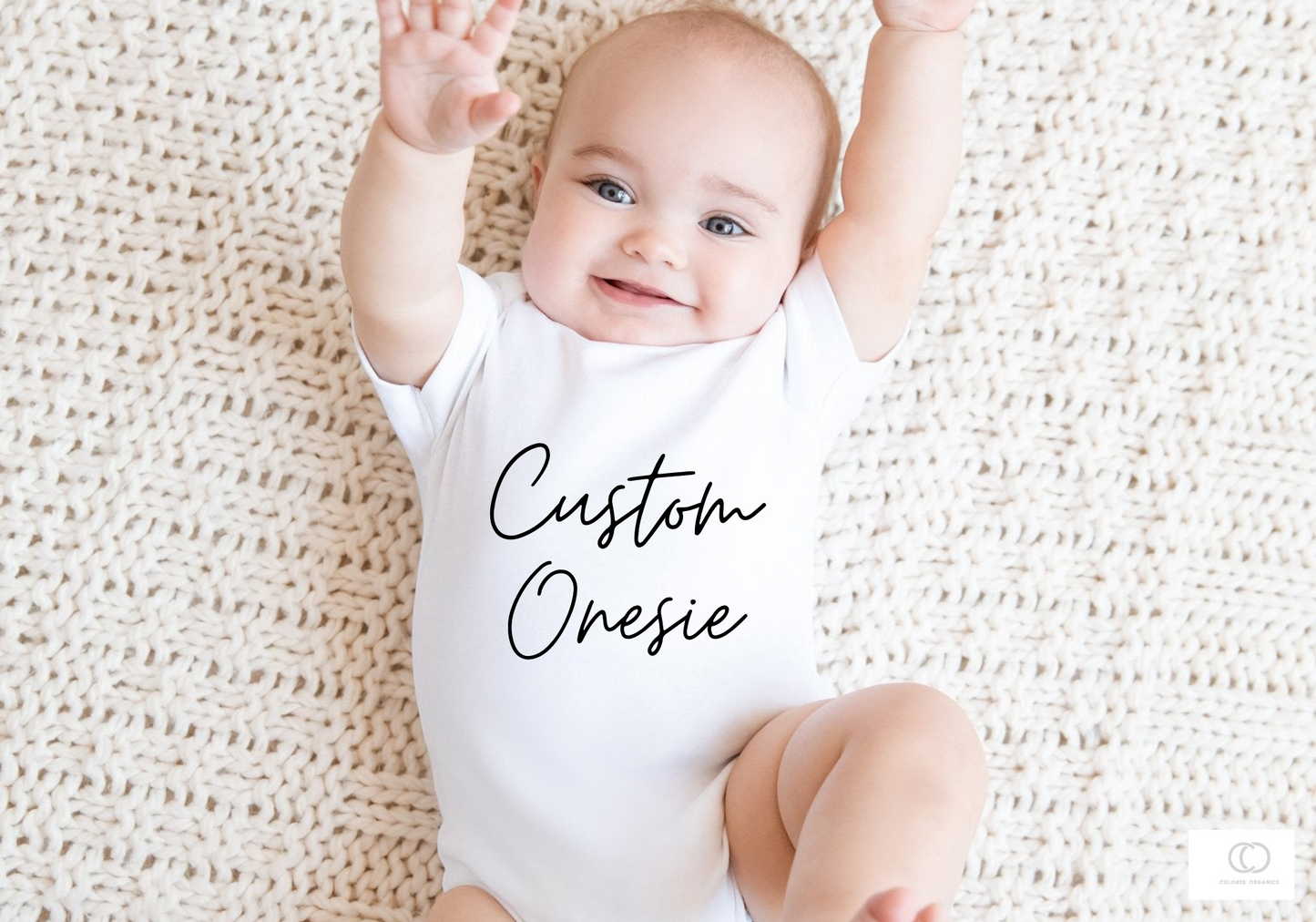 Personalized Baby Bodysuit Custom Text