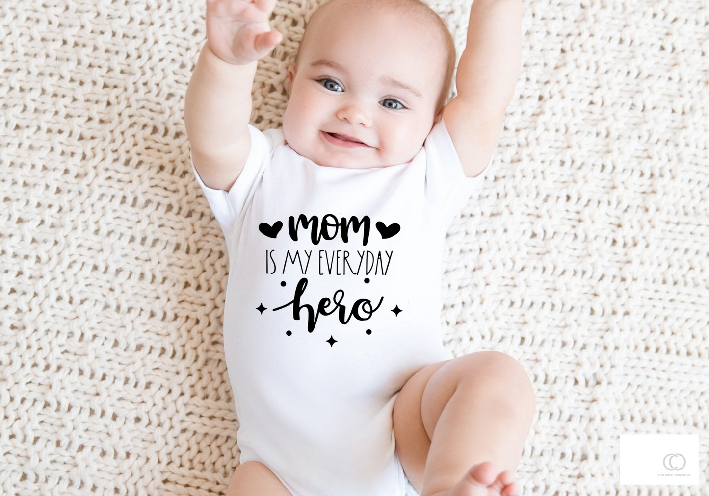 Personalized Baby Bodysuit Custom Text