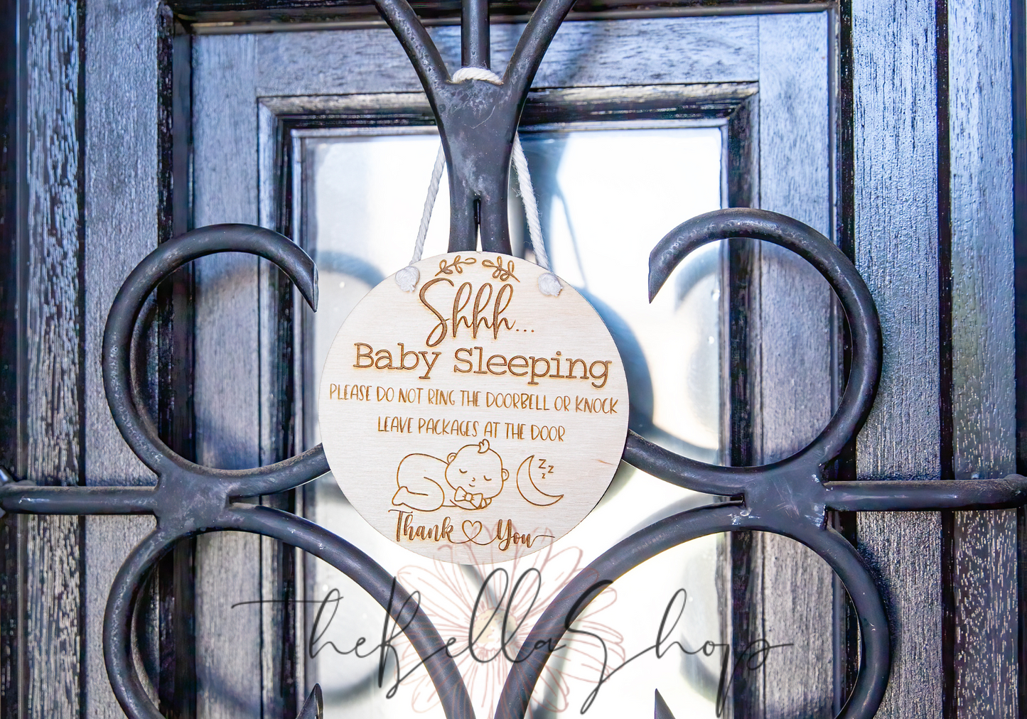 Shhh! Baby's Sleeping Sign