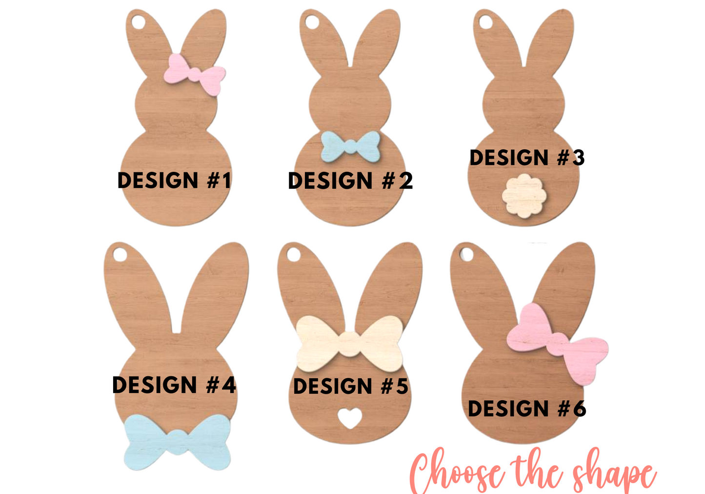 Personalized Bunny Tags For Kids