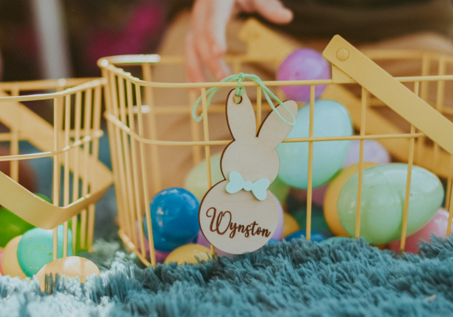 Personalized Bunny Tags For Kids