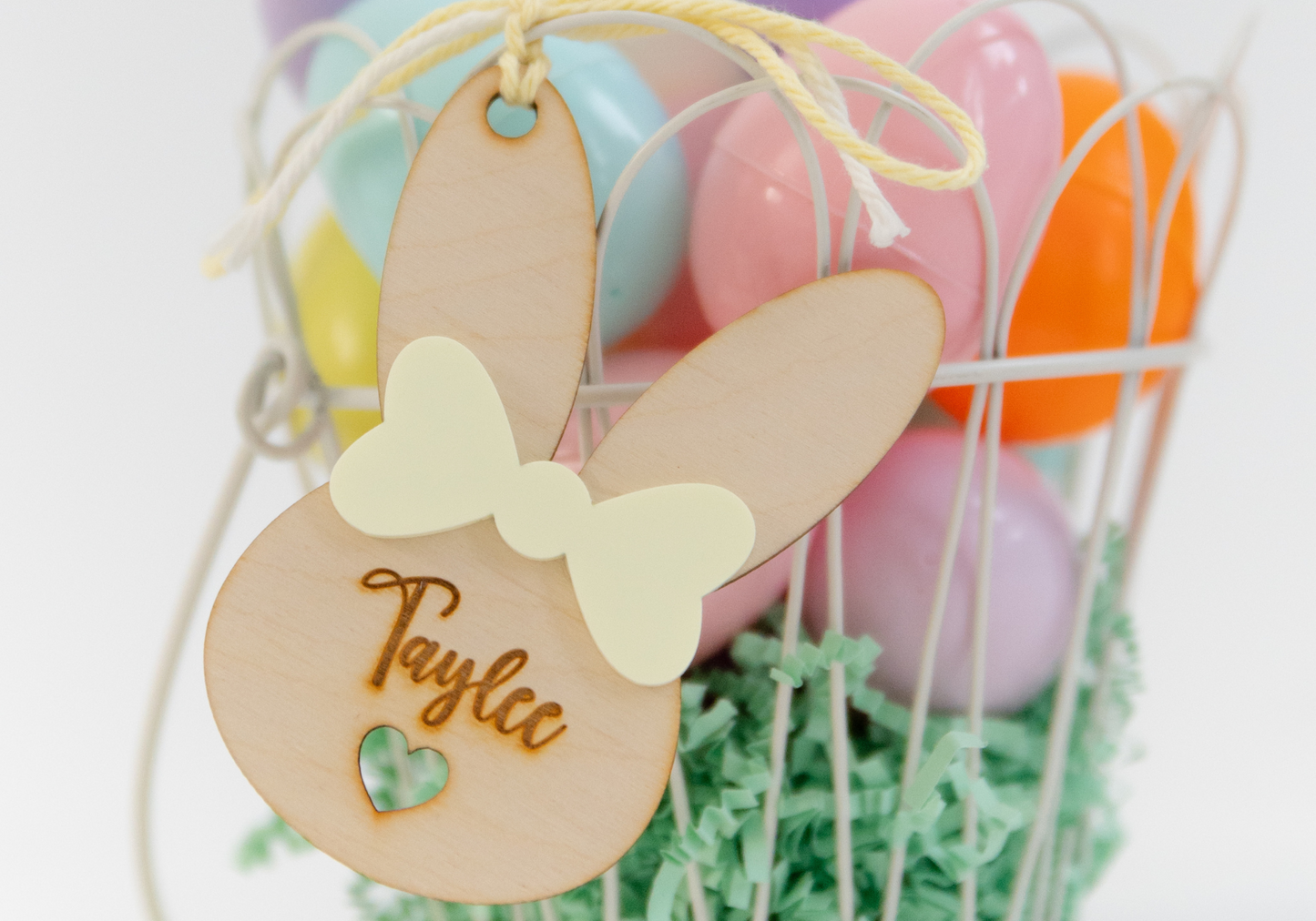 Personalized Bunny Tags For Kids