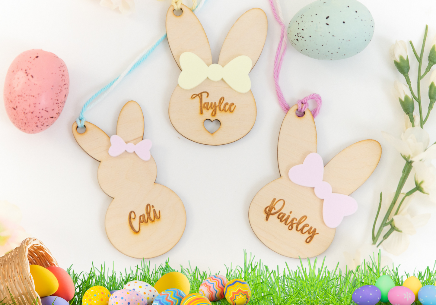 Personalized Bunny Tags For Kids